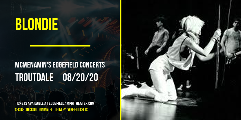 Blondie at McMenamin's Edgefield Concerts tickets Blondie at McMenamin's Edgefield Concerts