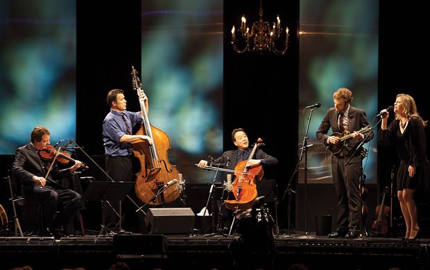 Yo-Yo Ma, Stuart Duncan, Chris Thile, Edgar Meyer & Aoife O'Donovan at McMenamin's Edgefield Concerts