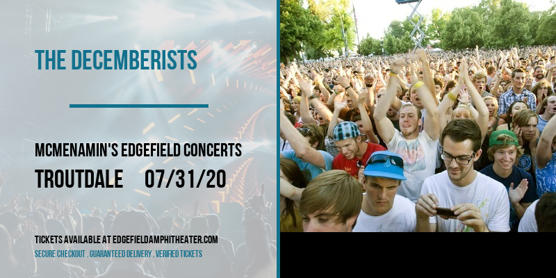 The Decemberists at McMenamin's Edgefield Concerts tickets The Decemberists at McMenamin's Edgefield Concerts
