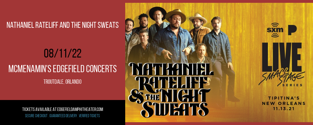 Nathaniel Rateliff and The Night Sweats at McMenamin's Edgefield Concerts