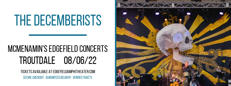 The Decemberists at McMenamin's Edgefield Concerts
