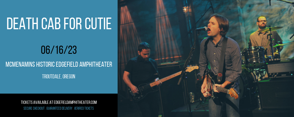 Death Cab for Cutie at McMenamin's Edgefield Concerts