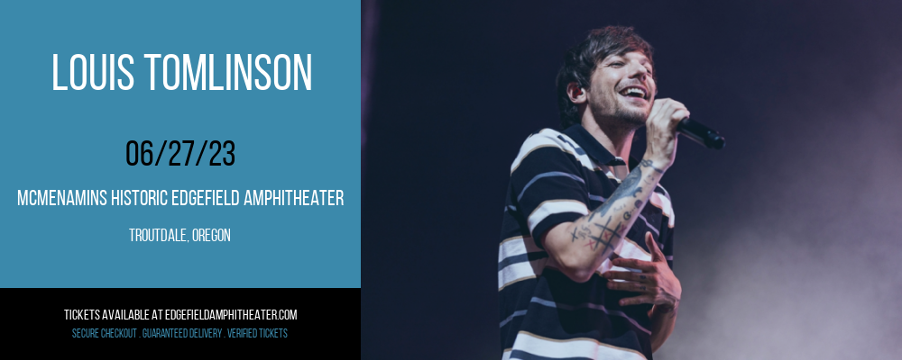 Louis Tomlinson at McMenamin's Edgefield Concerts