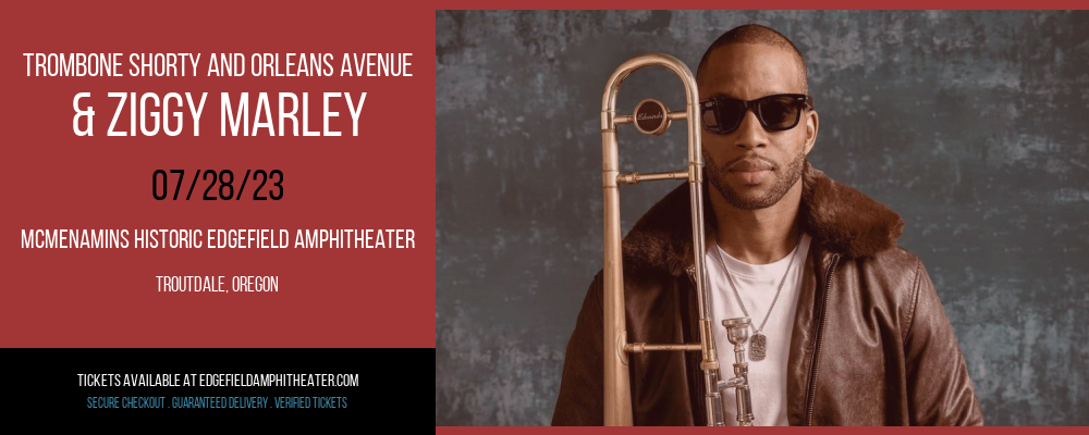 Trombone Shorty and Orleans Avenue & Ziggy Marley at McMenamin's Edgefield Concerts