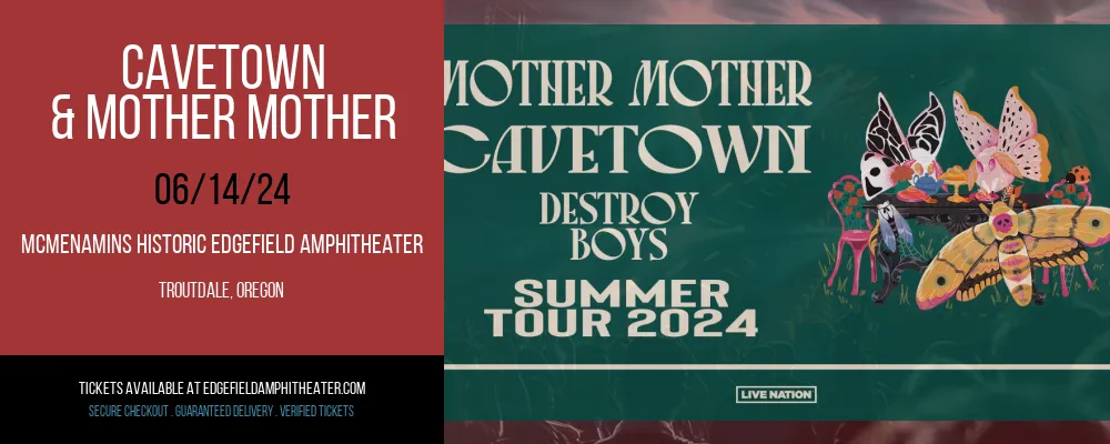 Cavetown & Mother Mother at McMenamins Historic Edgefield Amphitheater
