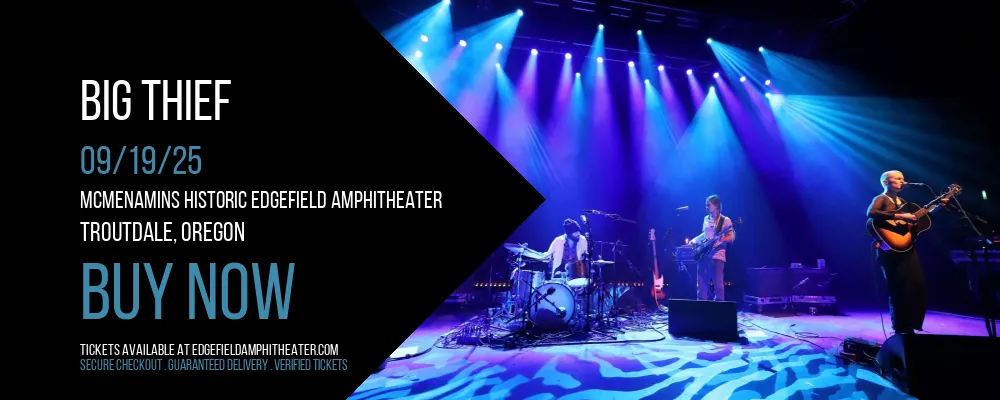 Big Thief at McMenamins Historic Edgefield Amphitheater