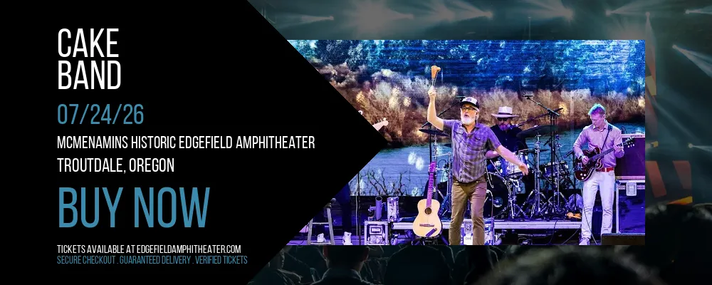 Cake at McMenamins Historic Edgefield Amphitheater