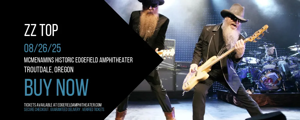 ZZ Top at McMenamins Historic Edgefield Amphitheater