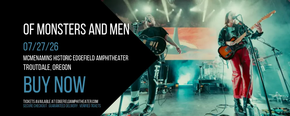 Of Monsters and Men at McMenamins Historic Edgefield Amphitheater