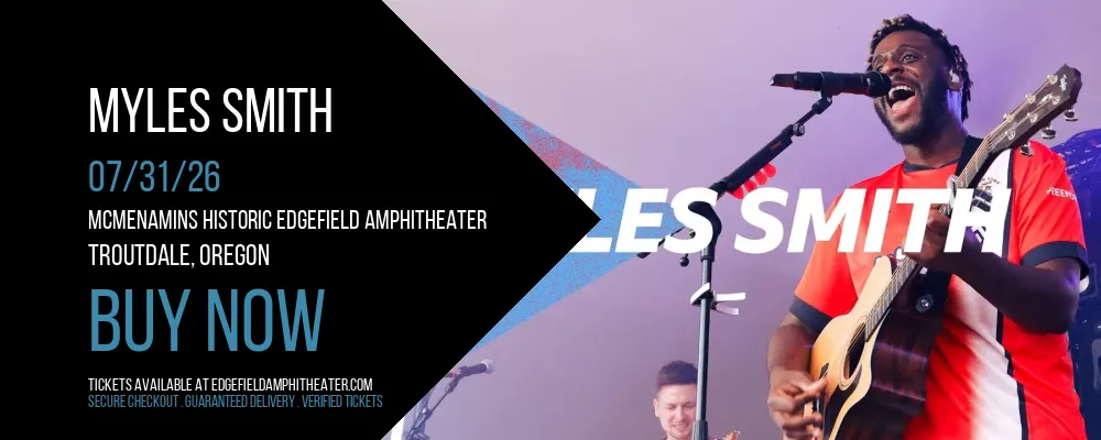 Myles Smith at McMenamins Historic Edgefield Amphitheater