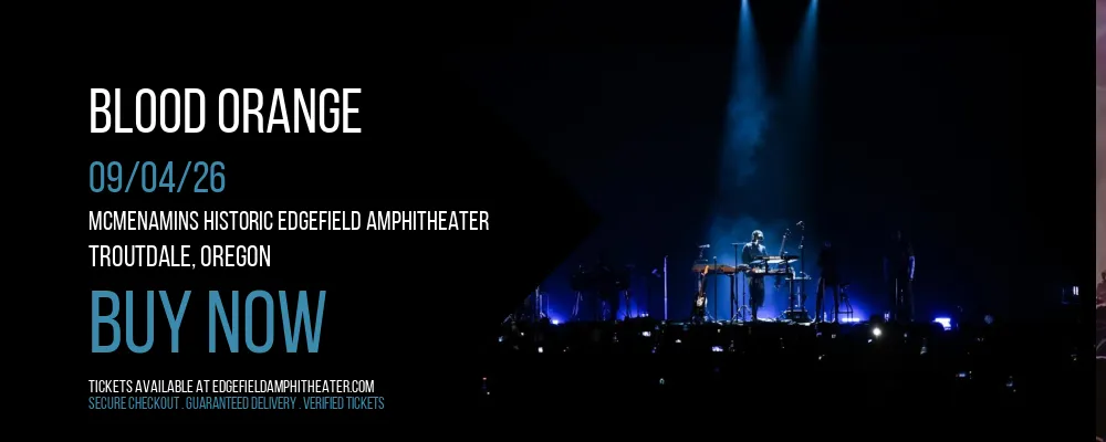 Blood Orange at McMenamins Historic Edgefield Amphitheater